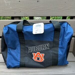 Auburn University Blue and Black Duffel Bag